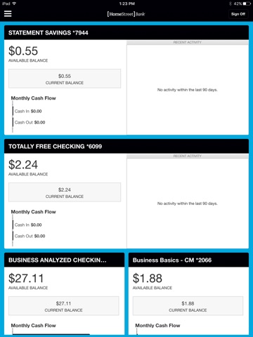 HomeStreet Business for iPad screenshot 3