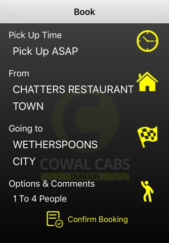 Cowal Cabs Dunoon screenshot 2