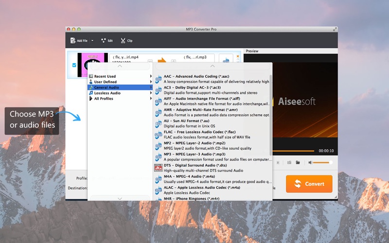 Screenshot #2 for MP3 Converter Pro - MP4 to MP3