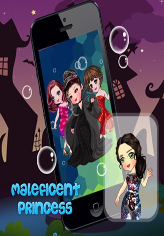 Create Your Own witch - Maleficent Edition Princess Character Dress-Up Games screenshot 3