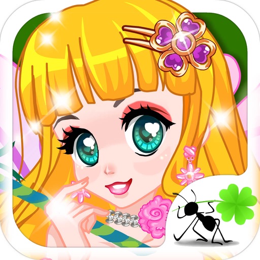 公主的守护仙子 - 化妆换装养成沙龙，儿童教育女生小游戏免费 icon