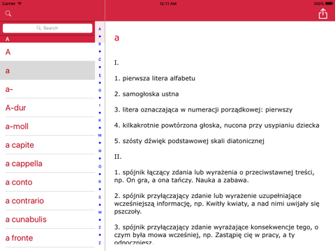 Screenshot #5 pour Słownik języka polskiego