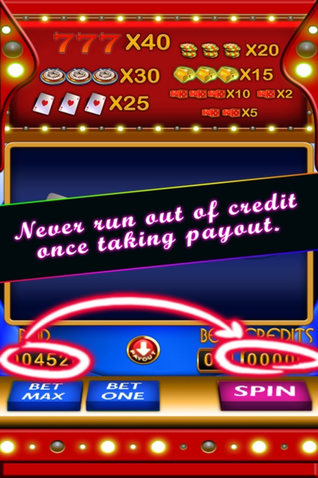 Lucky 7 - Never Lose Free Slots Born Rich Monte Carlo Machine screenshot 4