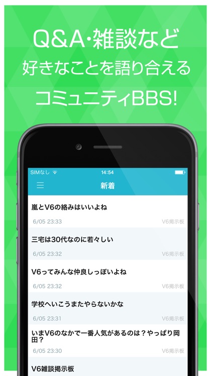 ファン交流掲示板 for V6