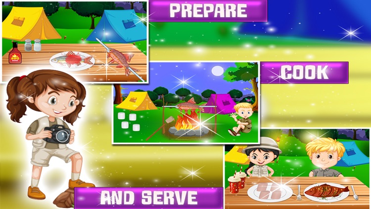 Summer Camp Cooking Story – Crazy fun & adventure game for kids screenshot-4