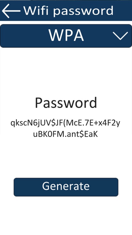 Wifi password Generator 2