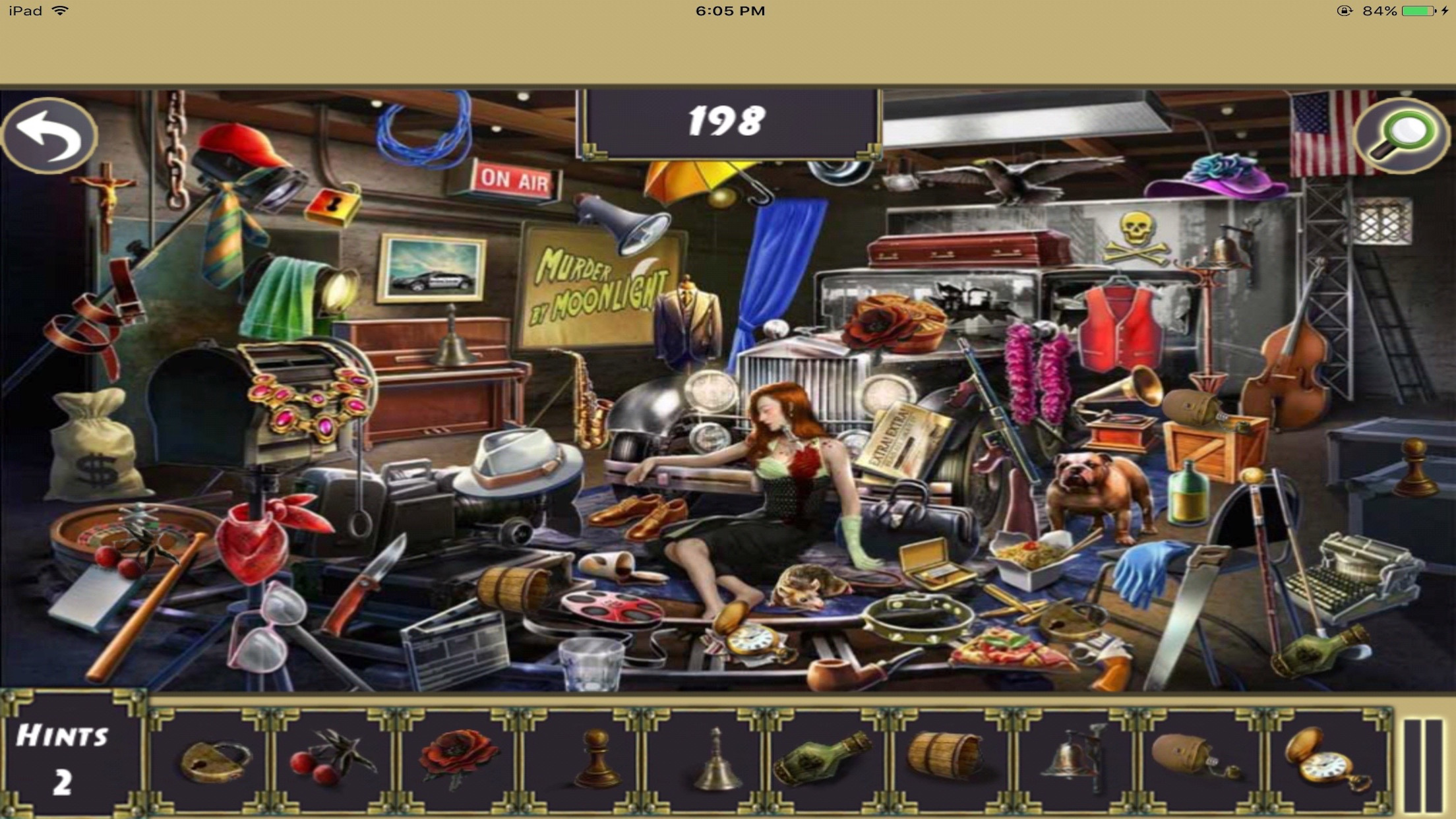 Free Hidden Objects :Mysterious Crime Scene