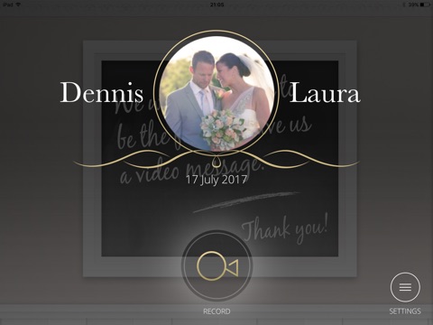 Wedding Kiosk - The interactive guestbook for your wedding screenshot 3