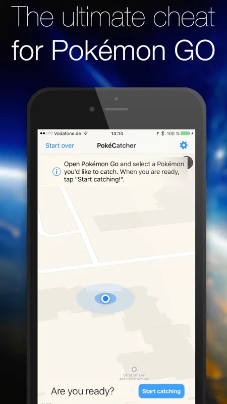 PokéCatcher - Cheat for Pokémon GO screenshot 1 of 3