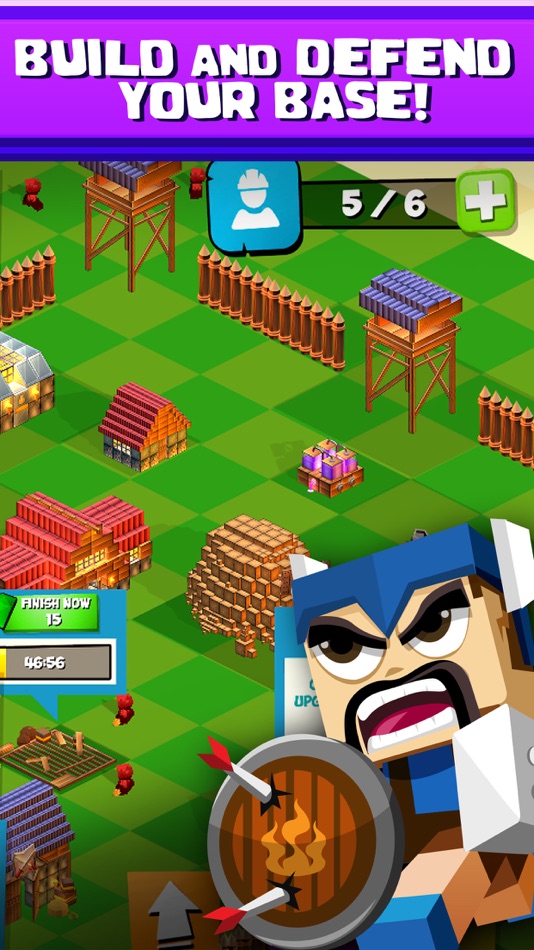 #3. Mine Wars - Multiplayer Game Plus Skins Export for minecraft: (pocket edition) (iOS) By: LitGames Inc.