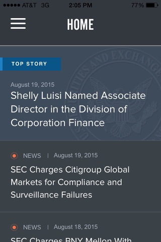 US SEC News screenshot 3