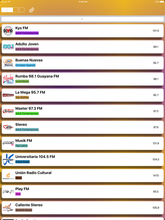 Screenshot #4 pour Radio Venezuela Live - Las Radios libres de Venezuela - Free radios