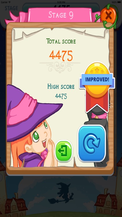 Cute Puzzle Witch - Crush Mania screenshot-4