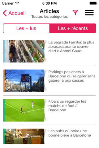 Les Bons Plans de Barcelone screenshot 2