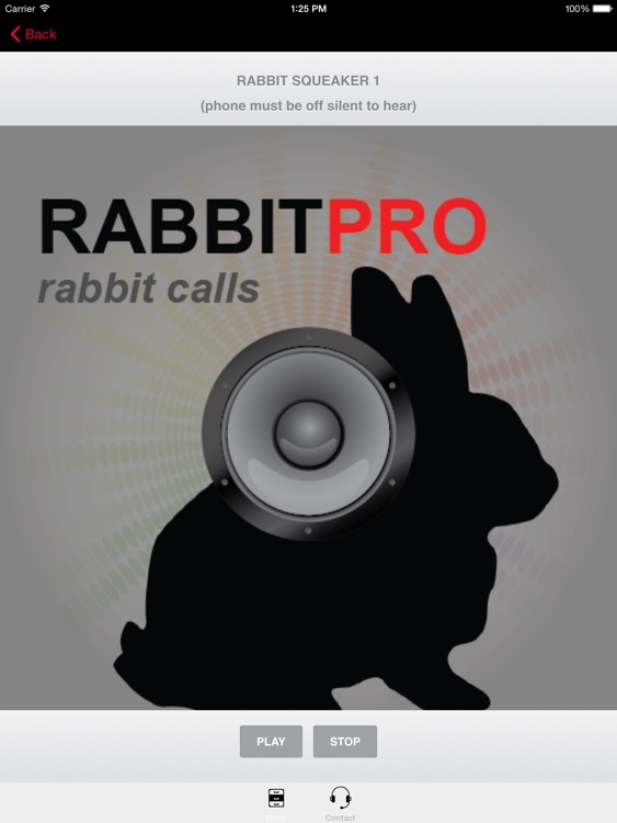 REAL Rabbit Calls & Rabbit Sounds for Hunting Calls -- (ad free) BLUETOOTH COMPATIBLE screenshot-0