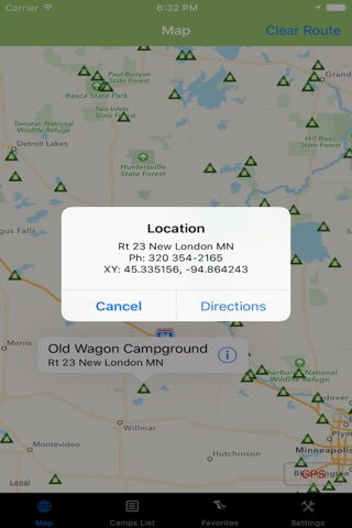 Minnesota – Camping & RV spots screenshot 4