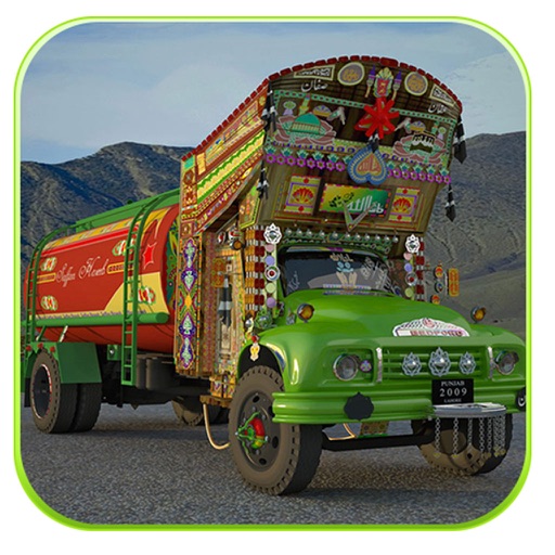 Truck Driving Hill Simulation Icon