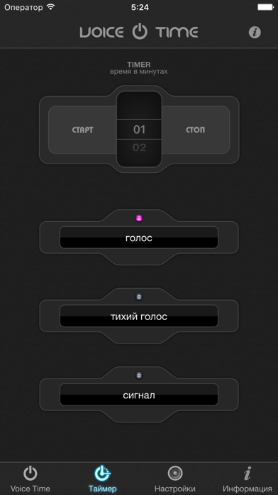 Voice Time - Говорящие часы Screenshot