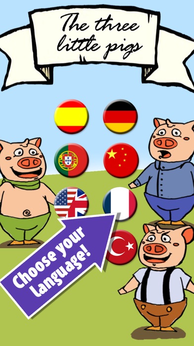 Screenshot #2 pour Ton histoire avec les 3 petits cochons – conte interactif pour enfants