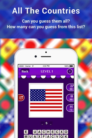 Flag Quiz! - Guessing Country Names from Flags screenshot 2