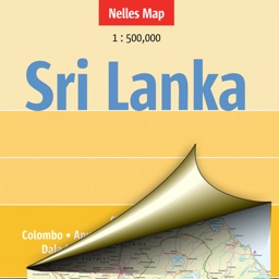 Sri Lanka. Tourist map.