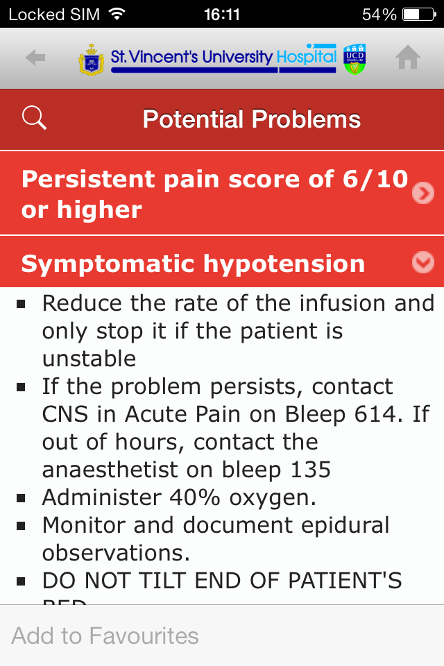 AppEase - SVUH Pain Guidelines