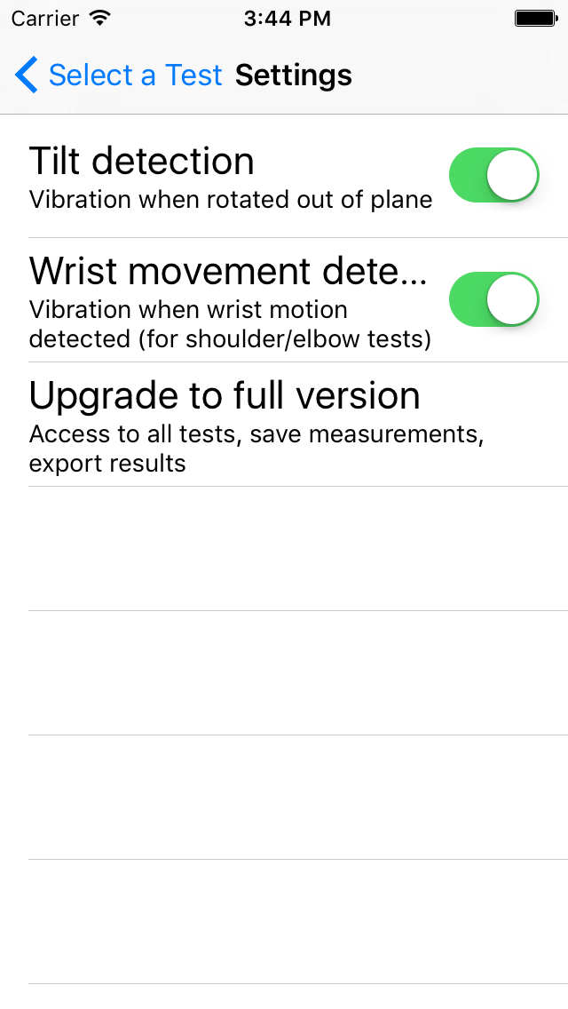 yROM Shoulder and Elbow Goniometer Lite