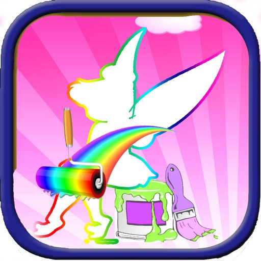 Game Paint Tinker Bell Cartoon Edition icon