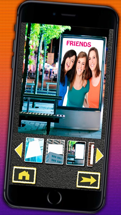 Hoarding frames camera - Photo editor with billboards ads effects screenshot-3