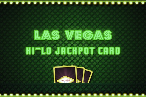 Las Vegas HiLo Jackpot Card - best American gambling table screenshot 2
