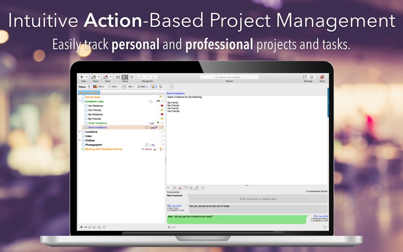 Screenshot #1 pour Actio: The App for Action.