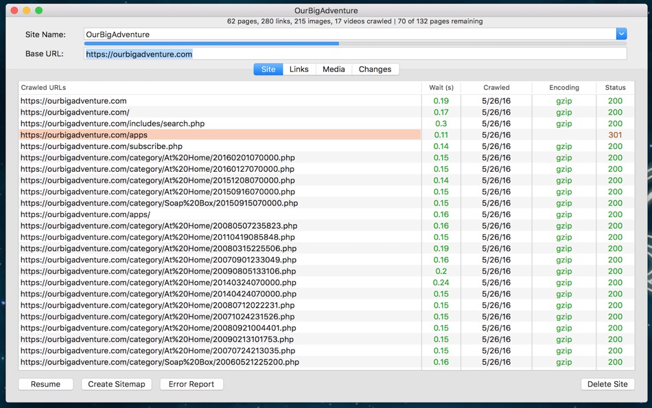#1. Sitemap Plus (macOS) 来自: OurBigAdventure, LLC