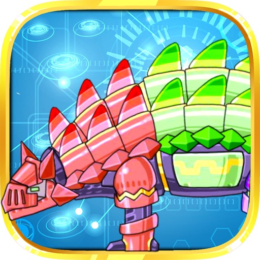 Dinosaur World - Single Free Games Puzzle Children's Games - Armored knights