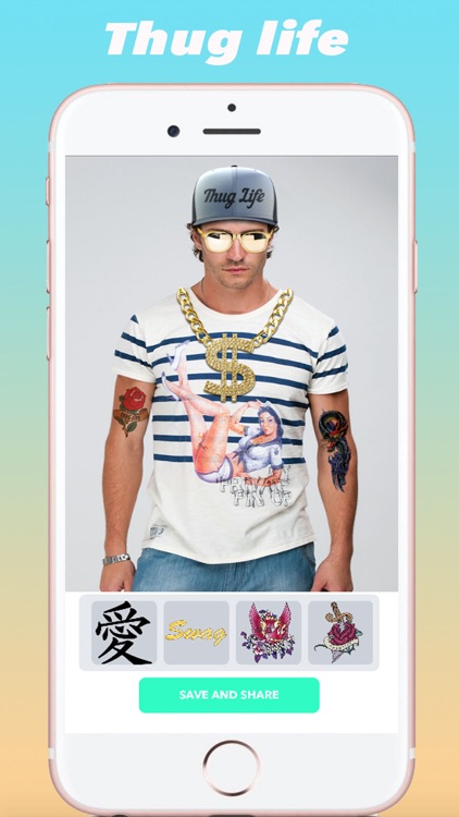 Thug Life Creator Pro - Photo Editor with Thug Life Stickers & Tattoo