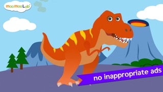 Dinosaur Sounds, Puzzles and Activities for Toddler and Preschool Kids by Moo Moo Lab Screenshot