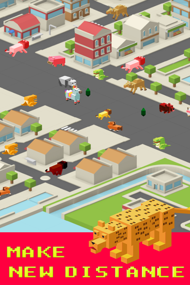 Road Stampede - Sky Zoo Safari In Smashy City