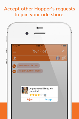 Hopsee - Taxi Sharing screenshot 4