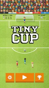 Pixel FreeKick - Soccer Tiny Cup screenshot #3 for iPhone