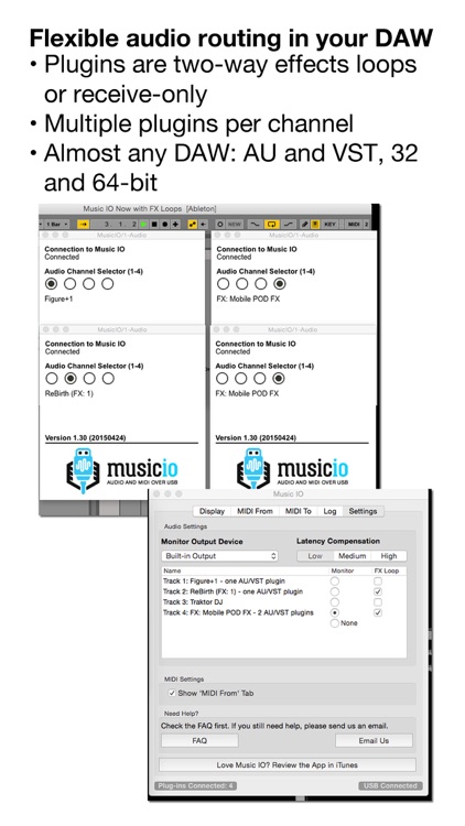 musicIO: Audio and MIDI over USB screenshot-3