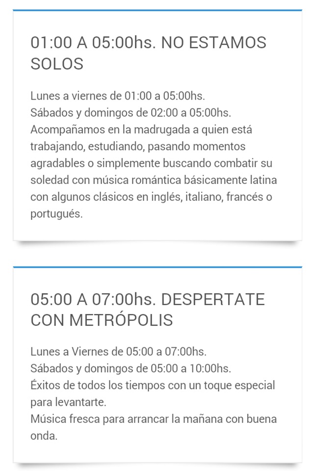 Metrópolis FM 104.9 Uruguay screenshot 4