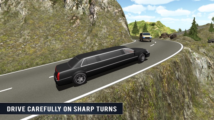 Up Hill Limo Off Road Car Rush screenshot-3