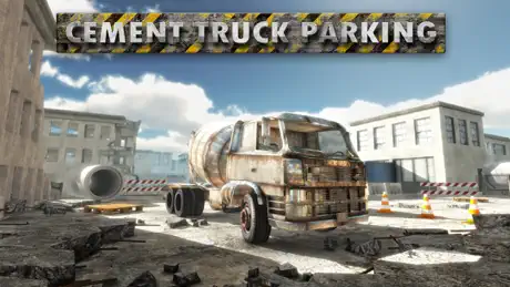 Cement Truck Parking - Realistic Driving Simulator Free