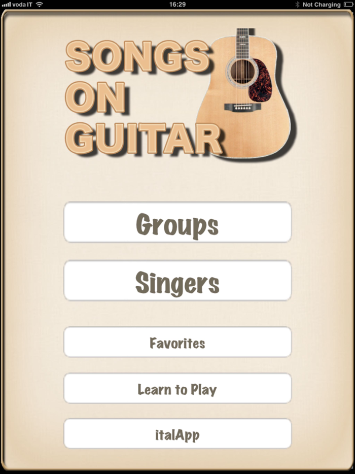 Songs On Guitar - learn to play your favorite songs