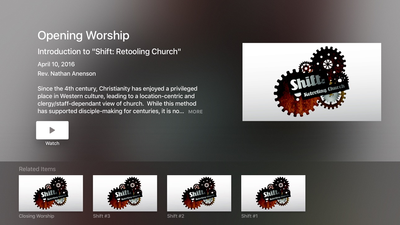 Apple TV screenshot