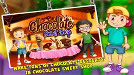 Game screenshot Шоколад Сладкий магазин - сделать сладости & клубничные десерты какао в этом шеф-адвенчуры mod apk