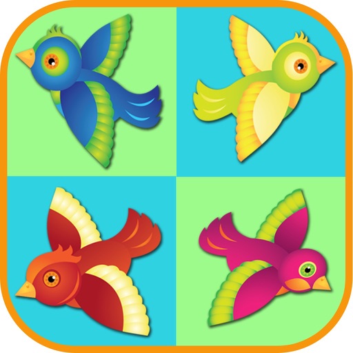 Bird Matching Puzzle - Free Puzzle Game For Kids icon