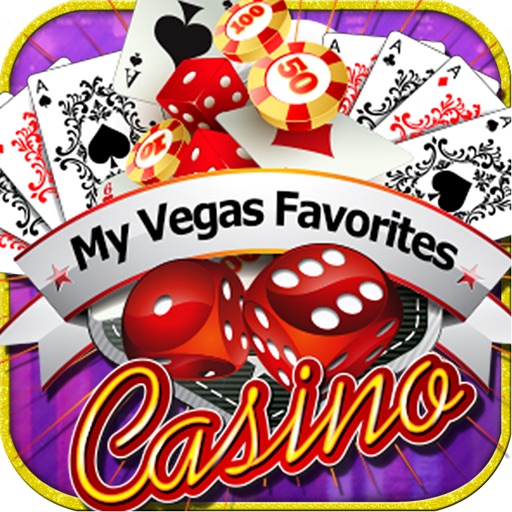 My Vegas Favorites Casino - Free Classic Slots Machine, Video Poker X, Blackjack and Old Roullete Icon
