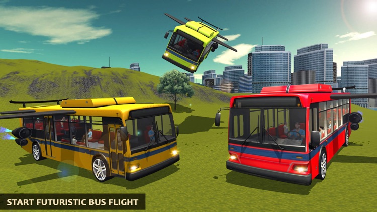City Bus High Flying Simulator screenshot-4