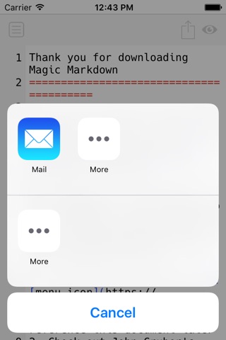 Magic Markdown - The premier Markdown editor screenshot 3