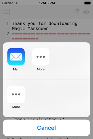 Magic Markdown - The premier Markdown editor screenshot 3